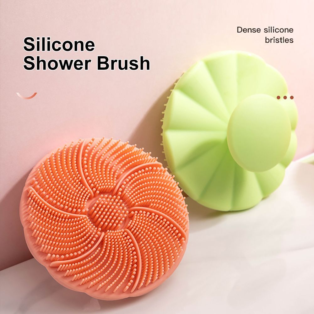 Wholesale Silicone Bath Brush – Soft Shower Scrubber for Baby & Adult – BPA Free Body Massage Brush