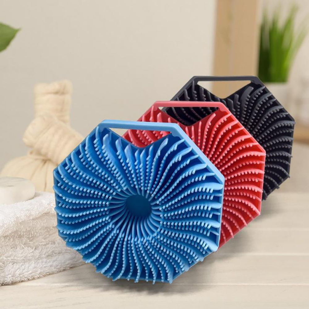 Soft Silicone Bath Brush – BPA Free Body Scrubber for Baby Toddler and Adult