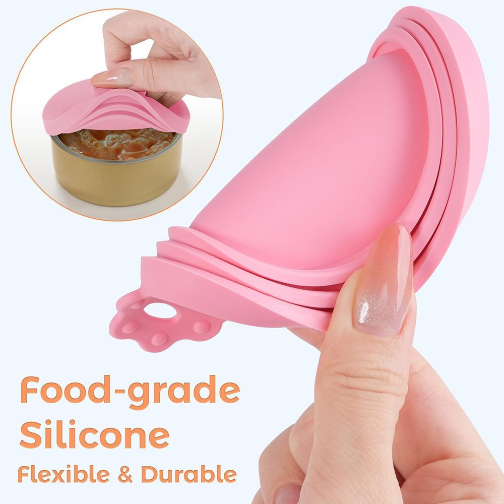 3-in-1 Silicone Bowl Covers – Stretchable Reusable Lid – BPA Free Food Saver for Cups Bowls & Cans