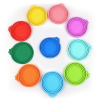 3-in-1 Silicone Bowl Covers – Stretchable Reusable Lid – BPA Free Food Saver for Cups Bowls & Cans