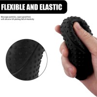 Universal Silicone Gear Shift Knob Cover Set with Handbrake Cover, Anti-Slip Shift Lever Sleeve for Manual & DSG Automa