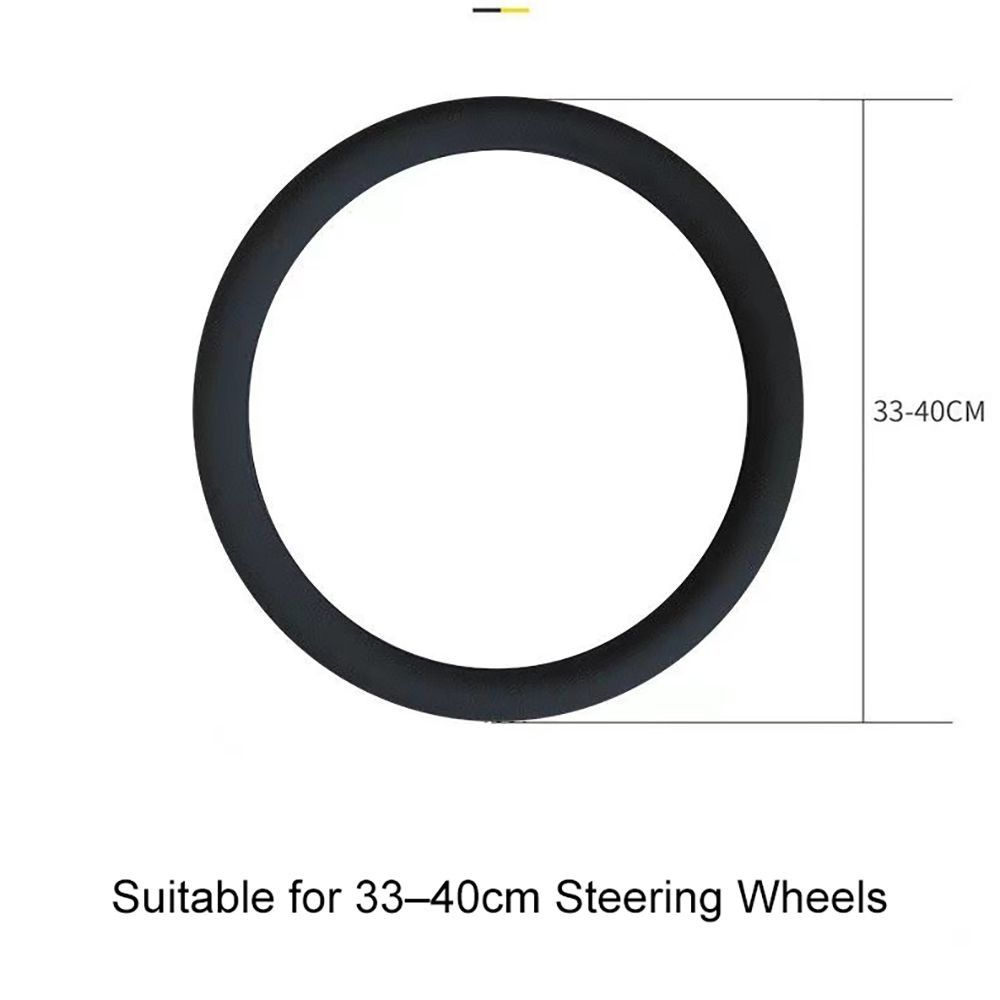 Soft Silicone Steering Wheel Cover Universal Size Non-Slip Durable Breathable Fashion Color Options for Most Cars