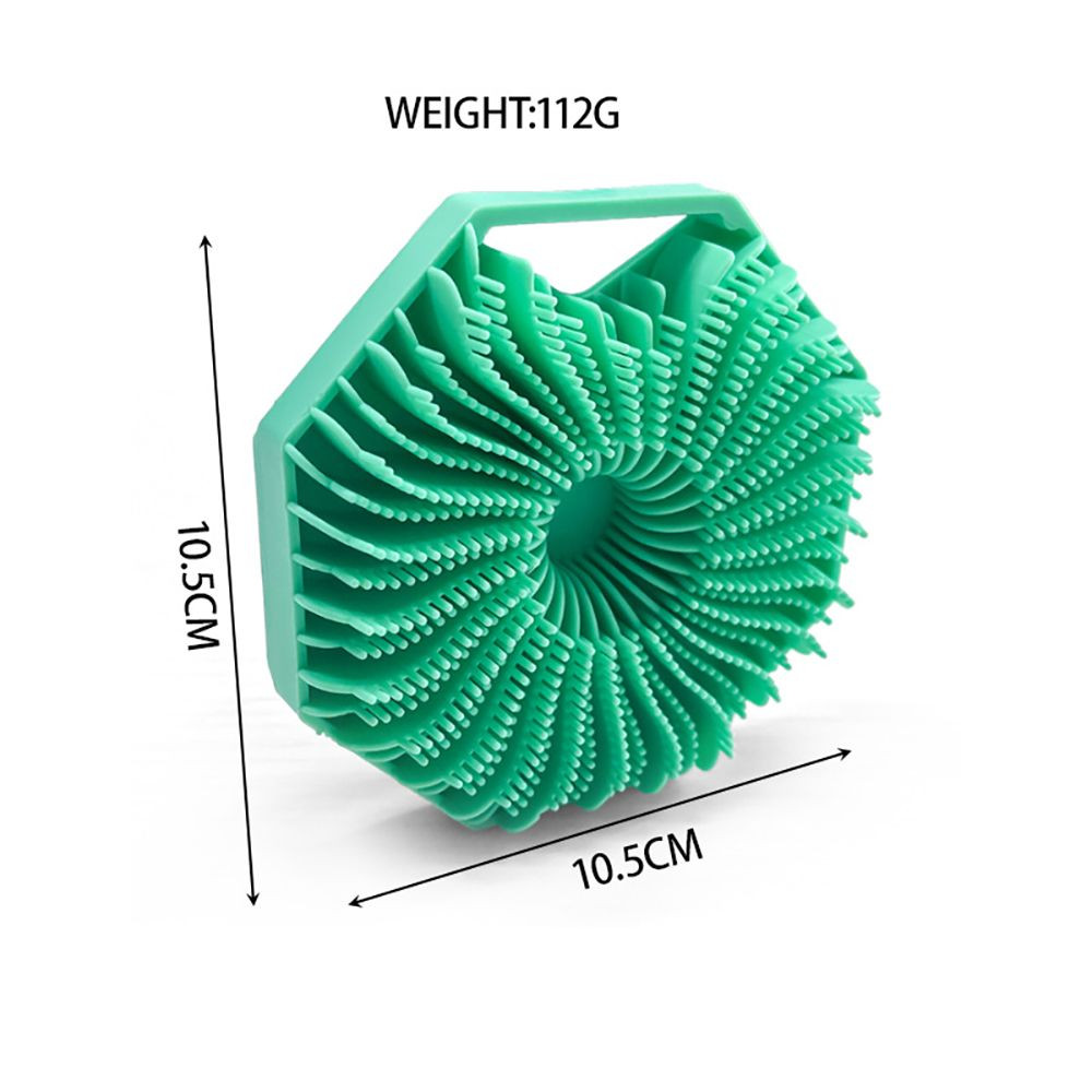 Soft Silicone Bath Brush – BPA Free Body Scrubber for Baby Toddler and Adult