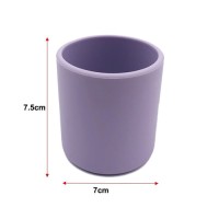 Custom Silicone Kids Learning Cup – Unbreakable, Microwave Safe, Multi-Color Options for Toddler Drinks