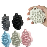 OEM Silicone Head Massager for Shampoo – Flexible Rubber Teeth, Gentle Exfoliation for All Hair Types