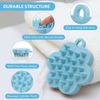 OEM Silicone Head Massager for Shampoo – Flexible Rubber Teeth, Gentle Exfoliation for All Hair Types