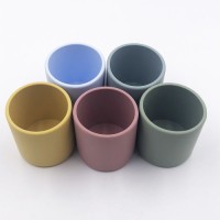 Custom Silicone Kids Learning Cup – Unbreakable, Microwave Safe, Multi-Color Options for Toddler Drinks