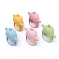 Custom Food Grade Silicone Baby Teether OEM Manufacturer Soft BPA Free Teething Toy