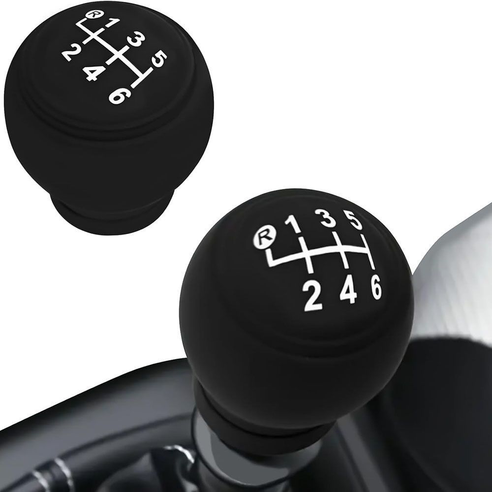 Custom Automotive Gear Shift Knob Cover – Manual Transmission Silicone Shift Knob, Anti-Slip Protective Gear Lever Cove