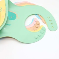 Food Grade Silicone Baby Bib – Waterproof Soft Foldable – Heat Resistant BPA Free