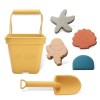 Portable Silicone Sand Bucket Set Customized Quality Kids Beach Toys Outdoor Play